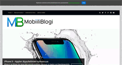 Desktop Screenshot of mobiiliblogi.com